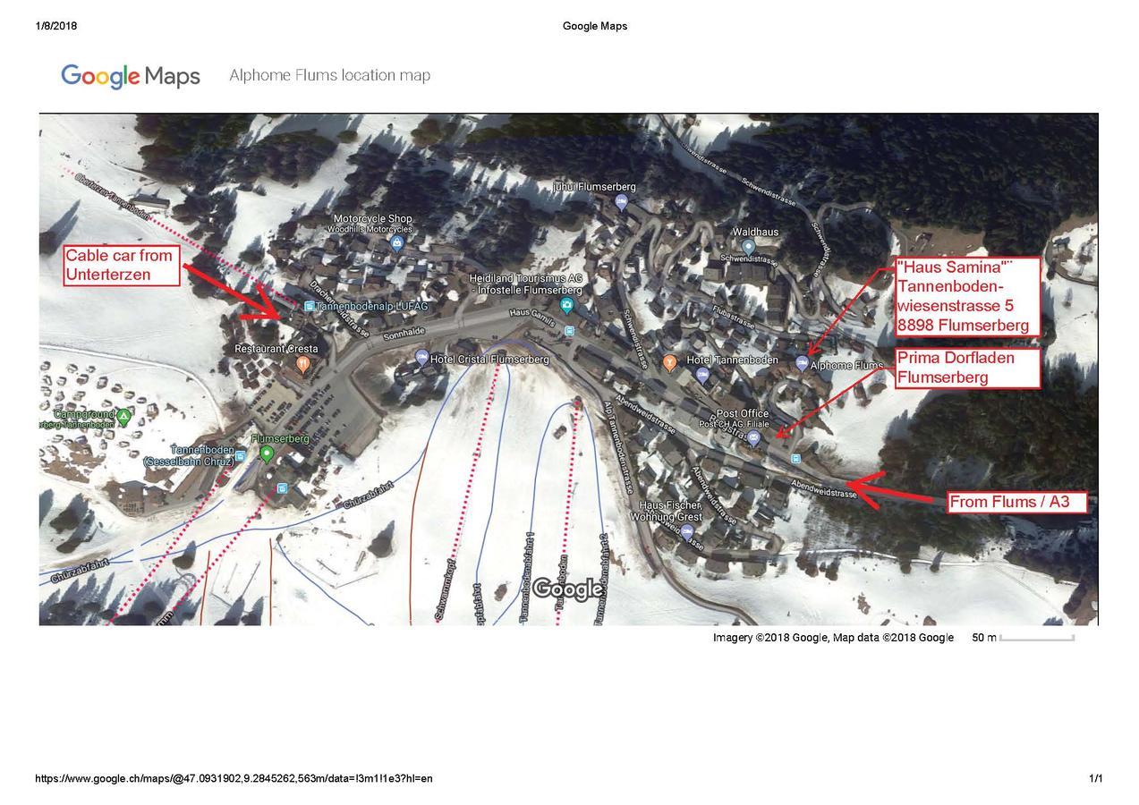 Alphome Flums Flumserberg Bagian luar foto